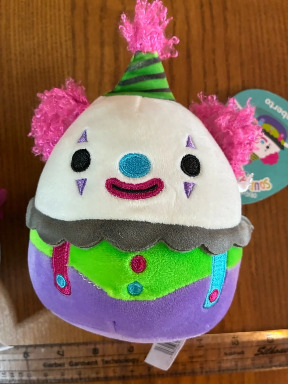 Set of Two Clown Squishmallows - Picture 4 of 5
